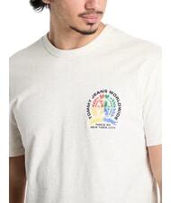 TOMMY HILFIGER TH JEANS Camiseta de manga corta de corte regular agua caliente de marga de avena - camiseta - 3