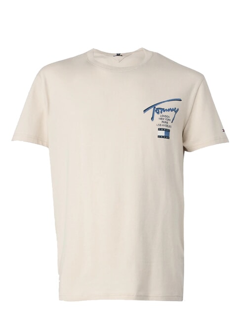 TH JEANS Camiseta estampada papel prensa - camiseta