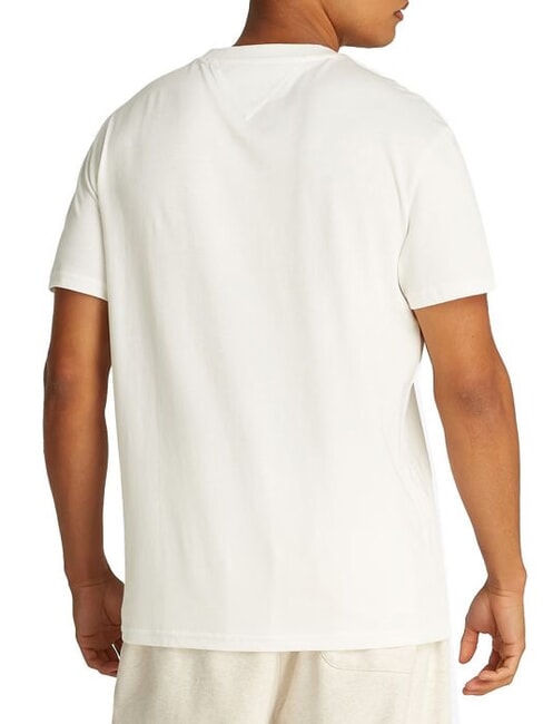 TH JEANS Camiseta de algod&oacute;n de manga corta crudo - camiseta