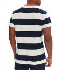 TOMMY HILFIGER TH JEANS Camiseta de manga corta a rayas cielo del desierto / p&eacute;talo de marfil - camiseta - 2