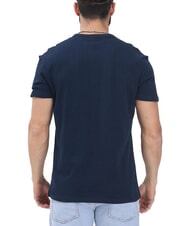 TOMMY HILFIGER TH JEANS Camiseta de manga corta con logo bordado Marina de noche oscura - camiseta - 2