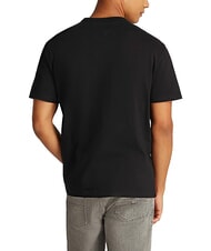 TOMMY HILFIGER TH JEANS Camiseta de manga corta con logo bordado negro - camiseta - 2