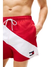 TOMMY HILFIGER TH Disfraz de boxeador a rayas rojo medio - Trajes de ba&ntilde;o - 3