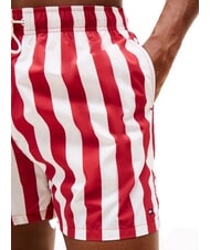 TOMMY HILFIGER TH Disfraz de boxeador estampado Raya atrevida de color rojo medio - Trajes de ba&ntilde;o - 3