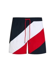 TOMMY HILFIGER TH calzoncillos tipo b&oacute;xer con rayas diagonales cielo del desierto - Trajes de ba&ntilde;o - 4