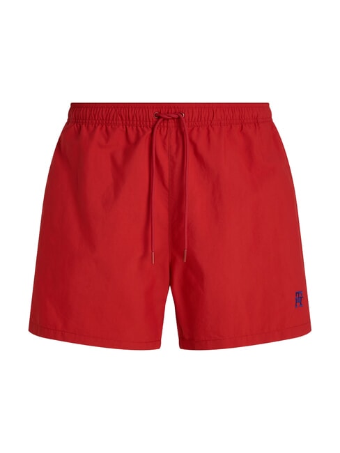 TH Disfraz de boxeador con logo monograma rojo medio - Trajes de ba&ntilde;o