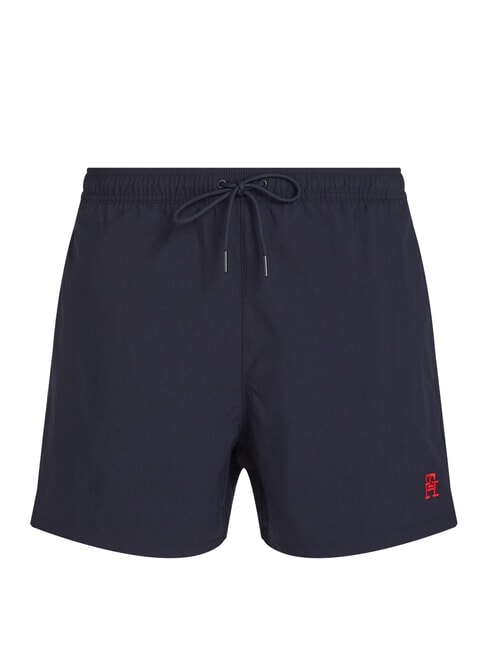 TH Disfraz de boxeador con logo monograma cielo del desierto - Trajes de ba&ntilde;o