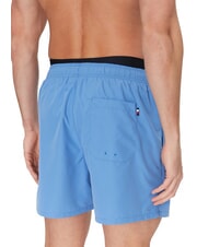 TOMMY HILFIGER TH Traje de ba&ntilde;o el&aacute;stico con logotipo hechizo azul - Trajes de ba&ntilde;o - 2