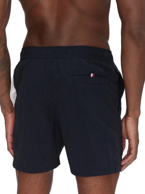 TH Boxer de nataci&oacute;n con bandera lateral cielo del desierto - Trajes de ba&ntilde;o