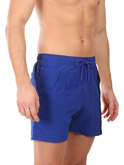 TH Boxer de nataci&oacute;n con bandera lateral cu&ntilde;a azul - Trajes de ba&ntilde;o