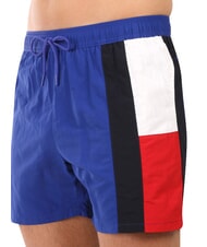 TOMMY HILFIGER TH Boxer de nataci&oacute;n con bandera lateral cu&ntilde;a azul - Trajes de ba&ntilde;o - 4