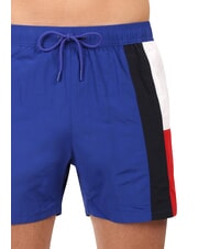 TOMMY HILFIGER TH Boxer de nataci&oacute;n con bandera lateral cu&ntilde;a azul - Trajes de ba&ntilde;o - 3