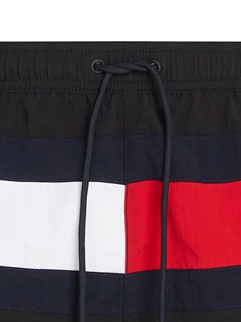 TH Shorts de ba&ntilde;o con el logotipo de la bandera negro - Trajes de ba&ntilde;o