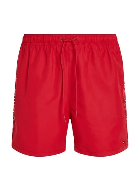 TH Ba&ntilde;ador tipo b&oacute;xer con logo lateral rojo medio - Trajes de ba&ntilde;o