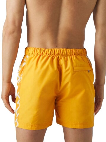 TH Disfraz con bandas laterales con monograma helado de albaricoque/blanco cremoso - Trajes de ba&ntilde;o