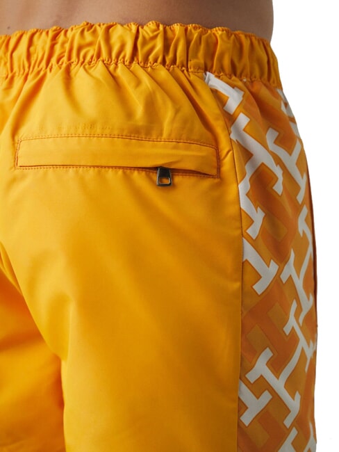 TH Disfraz con bandas laterales con monograma helado de albaricoque/blanco cremoso - Trajes de ba&ntilde;o