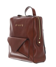 THE BRIDGE FRIDA Mochila de piel con bolsillo BROWN - Bolsos Mujer - 2