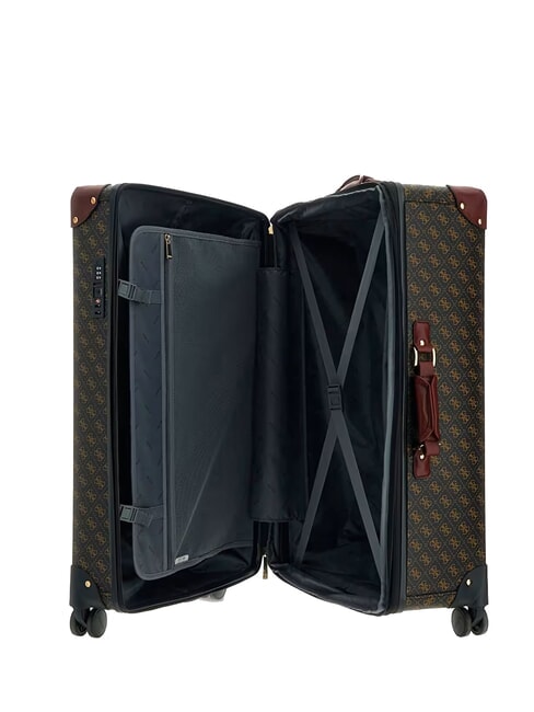 LATONA 28 Carro grande marr&oacute;n - Trolley R&iacute;gidos