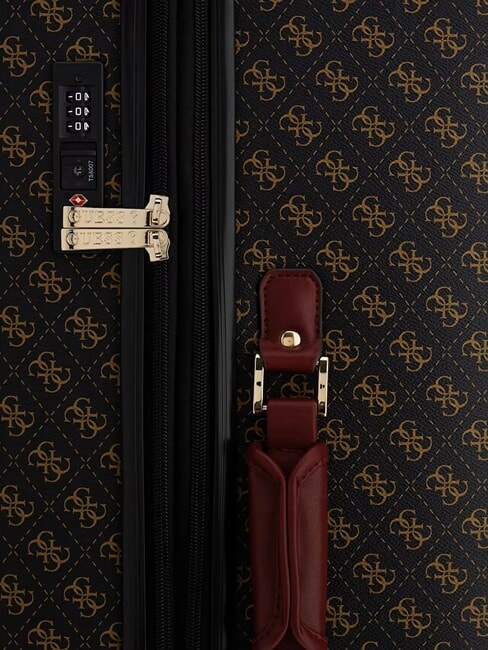 LATONA 28 Carro grande marr&oacute;n - Trolley R&iacute;gidos