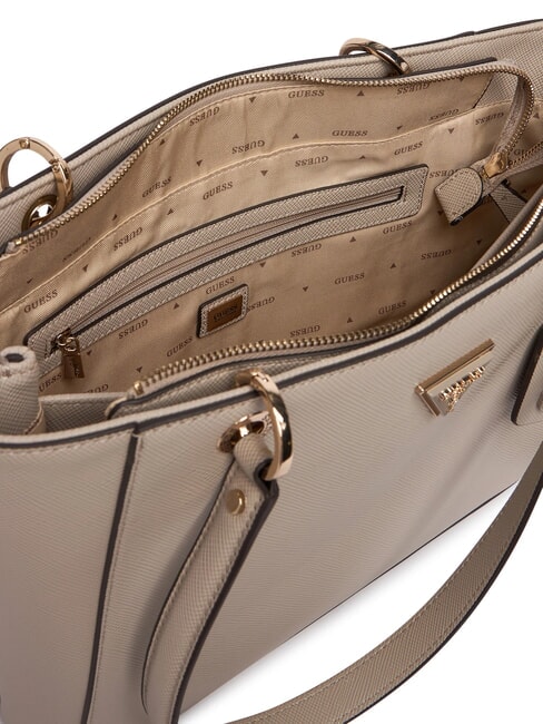 NOELLE 2  Bolsa de compras de hombro gris pardo - Bolsos Mujer