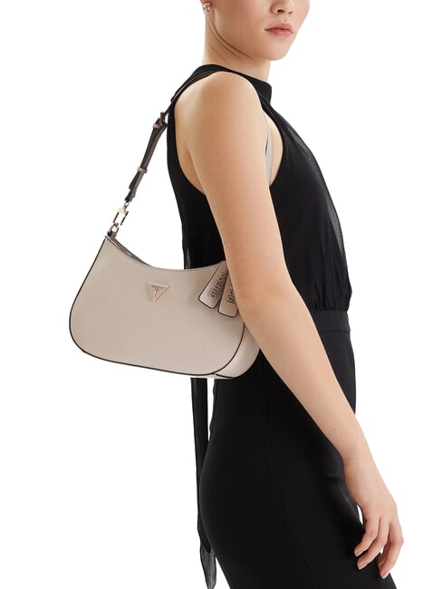 NOELLE 2 Bolso de hombro gris pardo - Bolsos Mujer