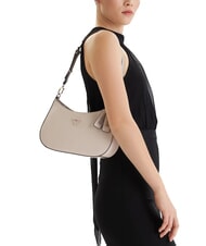 GUESS NOELLE 2 Bolso de hombro gris pardo - Bolsos Mujer - 5