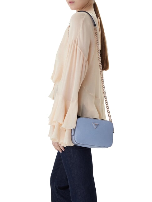 NOELLE 2  Mini bolso de hombro para c&aacute;mara azul gris&aacute;ceo - Bolsos Mujer