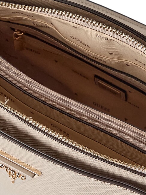 NOELLE 2  Mini bolso de mano, con bandolera gris pardo - Bolsos Mujer