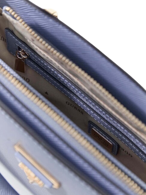 NOELLE 2 Bolso peque&ntilde;o con bandolera azul gris&aacute;ceo - Bolsos Mujer