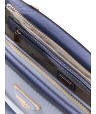 GUESS NOELLE 2 Bolso peque&ntilde;o con bandolera azul gris&aacute;ceo - Bolsos Mujer - 3