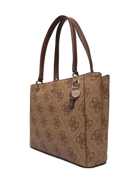 NOELLE 2 Bolso de hombro con estampado del logotipo 4G logotipo de caf&eacute; con leche / marr&oacute;n - Bolsos Mujer