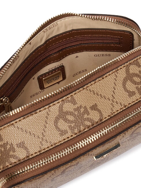 NOELLE 2 Mini bolso de hombro para c&aacute;mara logotipo de caf&eacute; con leche / marr&oacute;n - Bolsos Mujer