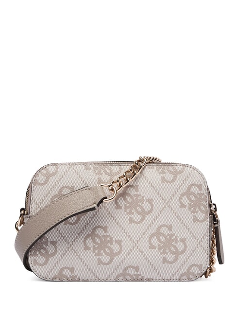 NOELLE 2 Mini bolso de hombro para c&aacute;mara logotipo de color topo oscuro - Bolsos Mujer