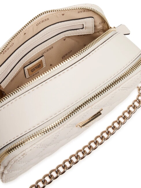 GIULLY 2 Bolso bandolera acolchado para c&aacute;mara OFFWHITE - Bolsos Mujer