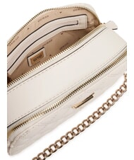 GUESS GIULLY 2 Bolso bandolera acolchado para c&aacute;mara OFFWHITE - Bolsos Mujer - 4