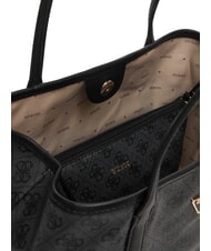 GUESS VICTTORIA 2 Bolso de hombro tipo shopper, con clutch bolsa de asas Vikky Large Roo Coalog - Bolsos Mujer - 6