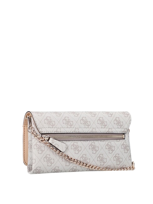 NOELLE 2 Mini bolso de hombro logotipo de color topo oscuro - Bolsos Mujer