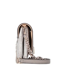 GUESS NOELLE 2 Mini bolso de hombro logotipo de color topo oscuro - Bolsos Mujer - 3