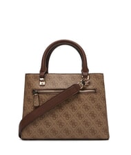 GUESS NOELLE 2 Bolso de mano, con bandolera logotipo de caf&eacute; con leche / marr&oacute;n - Bolsos Mujer - 2