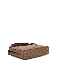 GUESS NOELLE 2 Bolso de mano, con bandolera logotipo de caf&eacute; con leche / marr&oacute;n - Bolsos Mujer - 4