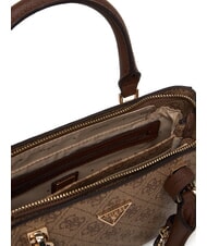 GUESS NOELLE 2 Bolso de mano, con bandolera logotipo de caf&eacute; con leche / marr&oacute;n - Bolsos Mujer - 5