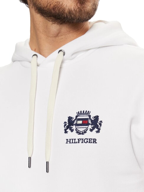 TH Sudadera con capucha y escudo blanco - Sudaderas