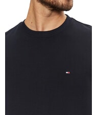 TOMMY HILFIGER TH Sudadera de algod&oacute;n con cuello redondo cielo del desierto - Sudaderas - 3