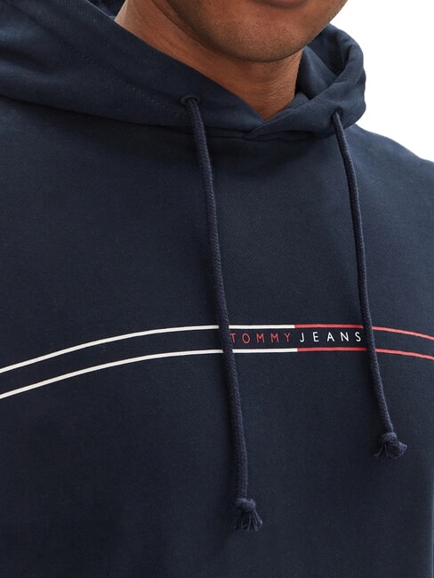TH JEANS Sudadera con bolsillo y capucha Marina de noche oscura - Sudaderas