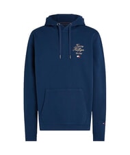TOMMY HILFIGER TH Sudadera con capucha y logotipo bordado cielo nocturno - Sudaderas - 4