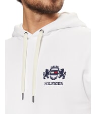 TOMMY HILFIGER TH Sudadera con capucha y escudo blanco - Sudaderas - 3