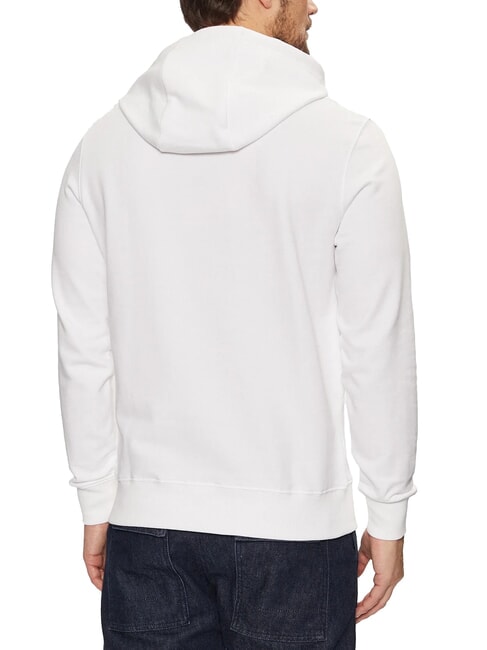 TH Sudadera con capucha de algod&oacute;n blanco - Sudaderas