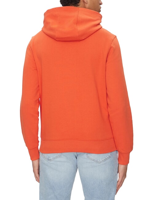 TH Sudadera con capucha de algod&oacute;n naranja brillante - Sudaderas