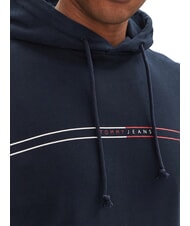 TOMMY HILFIGER TH JEANS Sudadera con bolsillo y capucha Marina de noche oscura - Sudaderas - 3