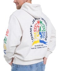 TOMMY HILFIGER TH JEANS Sudadera de algod&oacute;n con estampados - Sudaderas